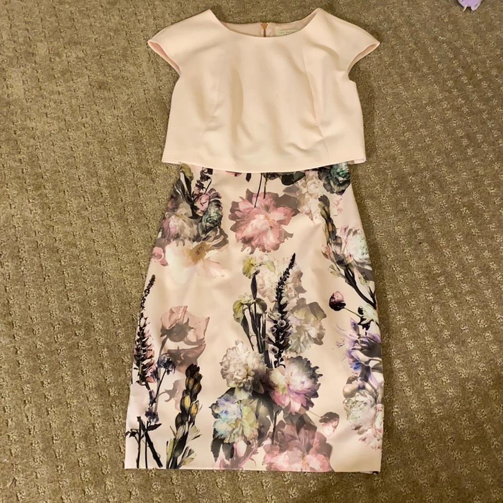 Ted Baker cute floral dress - Picture 1 of 4